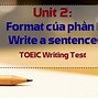 Bài Tập Toeic Writing