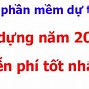 Phần Mềm Dự Toán Giá Xây Dựng