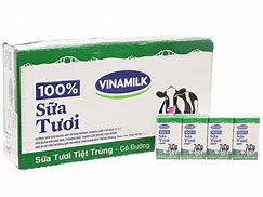 Sữa Tươi Tiệt Trùng Có Đường Vinamilk 110Ml